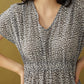 Tangina Tiered Sleeve Drop  Dress
