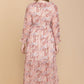 Bohera Eleanor V-Neck Paisley Maxi Dress
