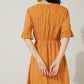 Golden Poppy Drop Waist Dress