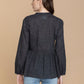 Minda Black Free Flow Top