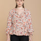 Bohera  Priscilla Wrap-Style Floral Top