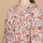 Bohera  Priscilla Wrap-Style Floral Top