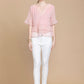 Alipha Lace Accent Top