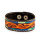 Clearway Trail Hand-Tooled Leather Bracelet