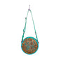 Cimarron Bluff Hand-tooled Round Bag