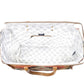 Myra Kaliko Hill Canvas Weekender Bag for Women Handwoven Boho Print with Dual Shoulder Handles
