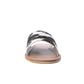 Kemma Hair-On Hide Sandals In Light And Ebony