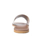 Kemma Hair-On Hide Sandals In Light And Ebony