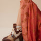 Myra Goldie Hairon Leather Boots for Women - Ankle Boots with Handtooled Leather Accents & Block Heels for Carnival Fun
