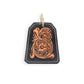 Salty Hill Hand-tooled Leather Key Fob