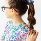 Vivid Garden 3/4 Sleeve Pocket Twirl Dress