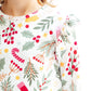 Holly Jolly Christmas L/S Ruffle Tee