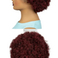 Burgundy Afro Curly Braids Bob Wig | 13x6 Lace | Baby Hair | Bouncy Curls