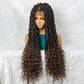 Goddess Box Braids Wig | Curly Ends | Full Lace | Crochet Hair | Black Women