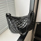Fashion Nylon Padded Handbags Female | Large Capacity Top-Handle Bags & Solid Color Crossbody Bags (Winter Down Women Shoulder Bags)