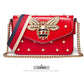 New Fashion Women's Bag Trend | Brand Pearl Bee Shoulder Bag & High Quality Temperament Ladies Crossbody Bag (Designer Luxury Handbag)