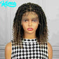 1B/27 Short Passion Twist Lace Front Wig | Knotless Braids | Baby Hair | Synthetic Twist Spring Wig