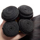 12A Peruvian Straight Bundles | 100% Raw Virgin Human Hair Extensions (Natural Black, 1/3/4 Pcs)