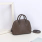 Shell Bag Women's Messenger Bag | Cow Leather Simple Shoulder Bag & Fashion Ladies Classic Handbag (Small Mobile Phone Crossbody Bag)