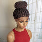 New Arrival Bun Braided Wig | Lace Front Updo with Baby Hair