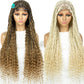 Boho Triangle Knotless Box Braids Wig | Full Lace | Baby Hair | KIMA Synthetic