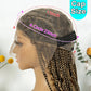 Boho Triangle Knotless Box Braids Wig | Full Lace | Baby Hair | KIMA Synthetic