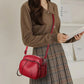 PU Leather Casual Crossbody Bag for Women | Shell Purse & Handbag (Lady Luxury Design Small Shoulder Messenger Bag)