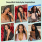 36" Knotless Box Braided Lace Front Wig | Baby Hair | Synthetic Braids for Black Women