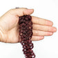1B/30 Dark Brown Dutch Box Braids Wig | Synthetic Lace Frontal | Fishtail Braids | With Baby Hair | For Black Women