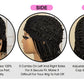 Short 14" Bob Braided Wig | Curly Knotless Box Braids | Synthetic Machine Made Wig | For Black Women
