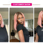 180% Density Dark Root Ginger Ombre Straight Bob Wig | Transparent T-Part Lace Front Human Hair