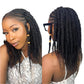 QVR Afro Kinky Bulk Human Hair | 10"-22" | 50g/pc | Brazilian Remy Hair | Dreadlocks & Braids