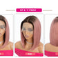180% Density Dark Root Ginger Ombre Straight Bob Wig | Transparent T-Part Lace Front Human Hair