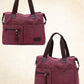 New Arrive Women's Vintage Canvas Messenger Bag | Large Casual Tote Handbag & Crossbody Shoulder Bag for Ladies (Travel Bag)