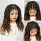 Knotless Box Boho Braided Wig with Curly Ends | Short Bob Style | Full Lace Synthetic Wig for Black Women