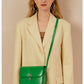 Women's Bag Luxury Brand | New Fashion Shoulder & Crossbody Square Bags (Designer Split Leather Tote Handbag with Lock)