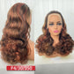 100% Human Hair | Highlight | Ombre | Double Drawn | Brazilian | Remy | Bouncy Body Wave | Full Fumi | Bouncy Weave | Wavy Hair Lace Wigs