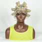 Handmade Bantu Knotless Braids Wig | Full Double Lace Front | Baby Hair