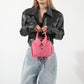 Square Compact Shoulder & Crossbody Bag | Unique Design High Quality Handbag for Women (Designer Style Bolso)