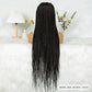 KIMA 36" Knotless Triangle Box Braids Wig | Transparent Full Lace