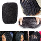 QVR Afro Kinky Curly Bulk Human Hair | No Attachment | Remy Hair | Natural Color | Dreadlock & Braiding Hair