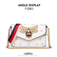 New Fashion Women's Bag Trend | Brand Pearl Bee Shoulder Bag & High Quality Temperament Ladies Crossbody Bag (Designer Luxury Handbag)