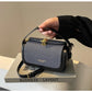 High-Grade Sense Women's Small Square Bags | Trendy Classic PU Leather Lady Commuter Shoulder Bag & Short Handle Handbags