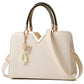 Women's Handbag Patchwork Shoulder Messenger Bag | Office Work PU Leather Female Bag & Ladies Luxury Elegant Handbag