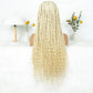Boho Triangle Knotless Box Braids Wig | Full Lace | Baby Hair | KIMA Synthetic