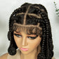 Kima Koroba Jumbo Knotless Braids Wig | Full Lace | For African Women