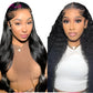 KissLove Pre-Braided Straight Lace Front Wig | HD Lace | Brazilian Remy Hair | Ready-to-Go | 26 Inches