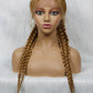 KIMA New Arrival 26" Braided Wig | Lace Front with Baby Hair