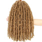 Butterfly Faux Locs Crochet Hair | 12/14" Distressed Goddess Locs | Pre-Looped | 12 Strands/Pack