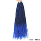 Full Star Senegalese Twist Crochet Braids | 30 Strands/Pack | Ombre Colors